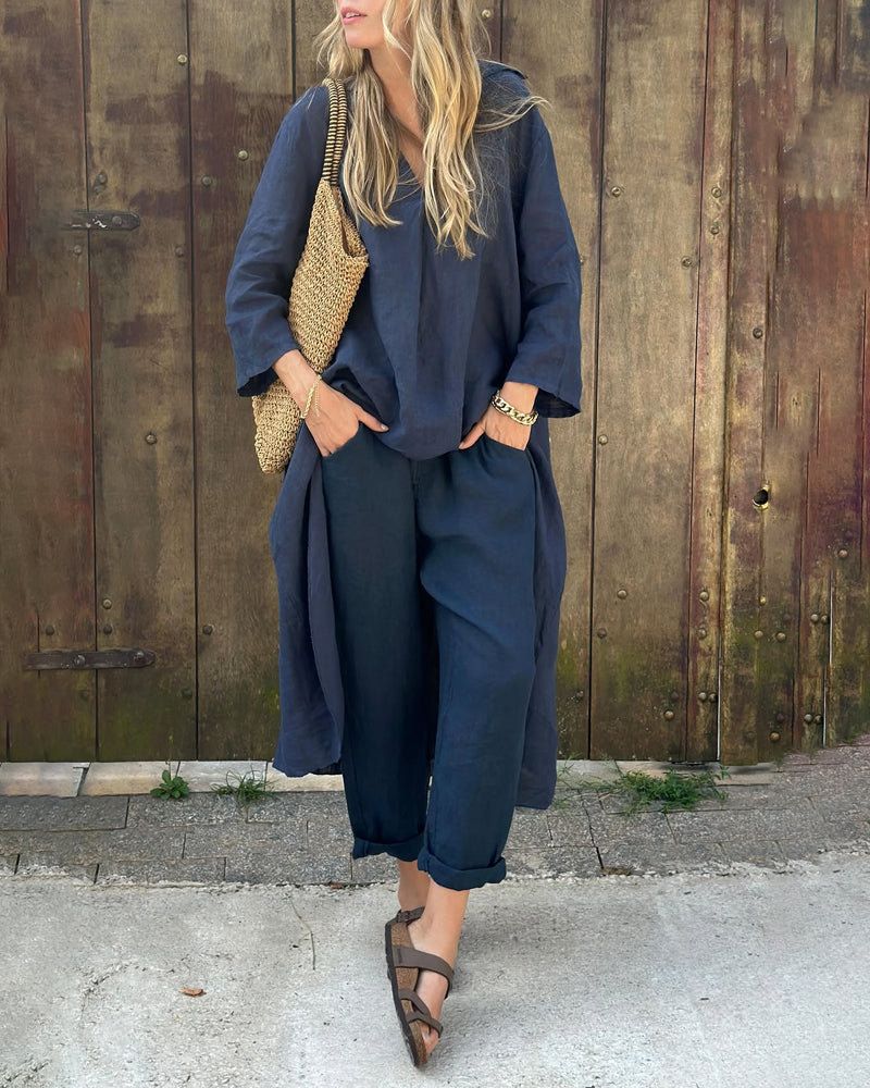 Elena | Sæt Chic i To Stykker med Elegance Uden Besvær og Alsidighed