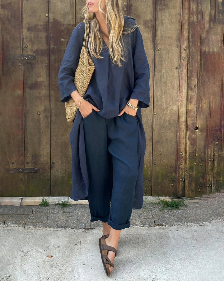 Elena | Sæt Chic i To Stykker med Elegance Uden Besvær og Alsidighed