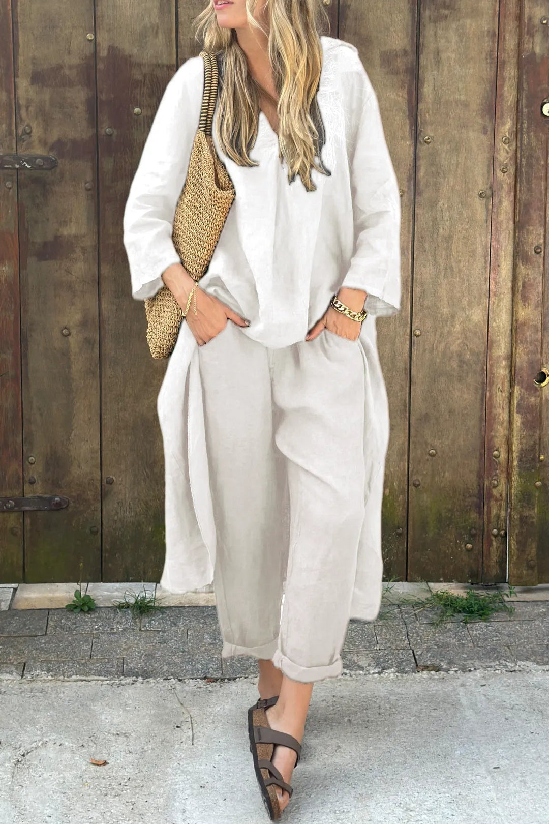Elena | Sæt Chic i To Stykker med Elegance Uden Besvær og Alsidighed