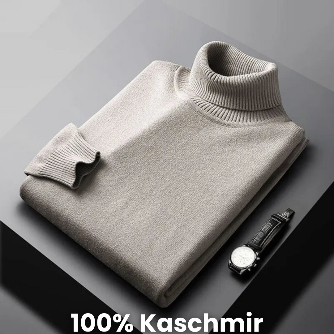 Linderhoff | Rullekravetrøje i kashmir
