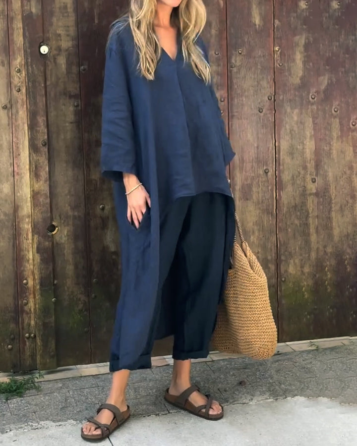 Elena | Sæt Chic i To Stykker med Elegance Uden Besvær og Alsidighed