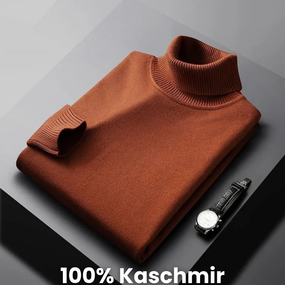 Linderhoff | Rullekravetrøje i kashmir