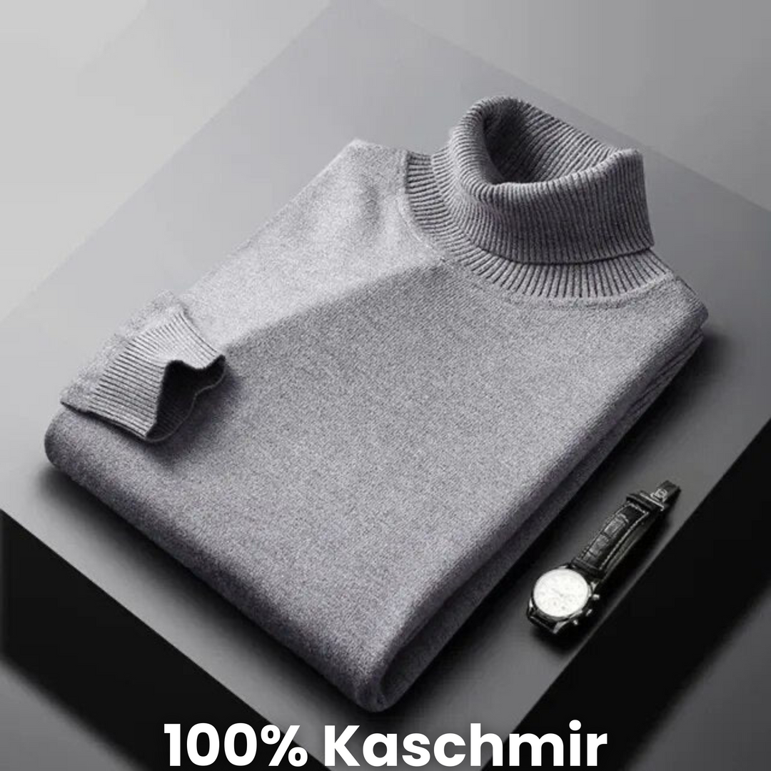 Linderhoff | Rullekravetrøje i kashmir