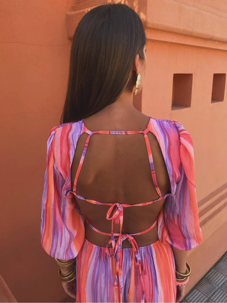 Sola | Rygfri kjole elegant