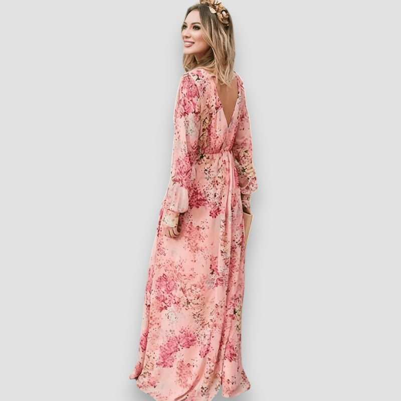 Pia | Blomstret Kjole