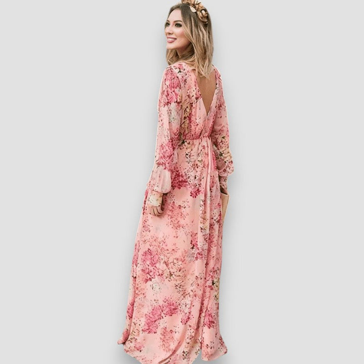 Pia | Blomstret Kjole
