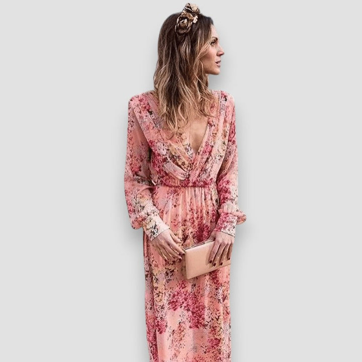 Pia | Blomstret Kjole