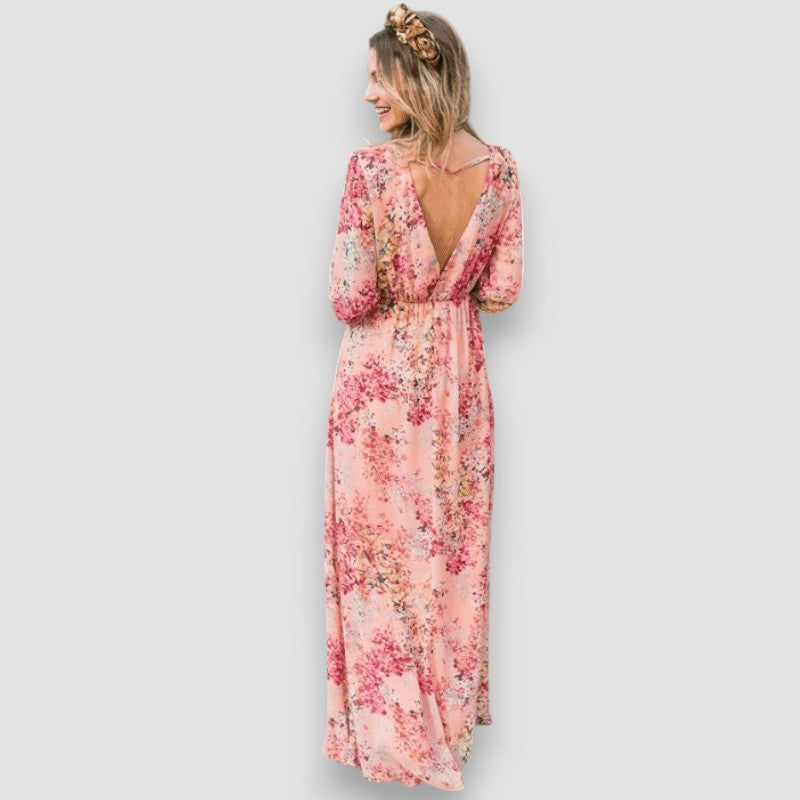 Pia | Blomstret Kjole